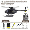1:28 C189 RC Helicopter MD500 – Dual Brushless Motor with 6-Axis Gyro and One-Click Takeoff/Landing