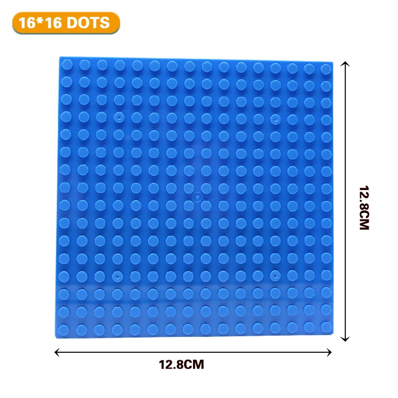 32x32 and 32x16 Dots Classic Base Plates – MOC DIY Plastic Bricks for City Building Blocks Toys