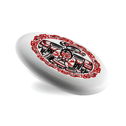 Flying Disc Frisbee - 200mm (7.9 in) & 275mm (10.8 in) Portable Flying Saucer for Outdoor Sports, Kids & Adults