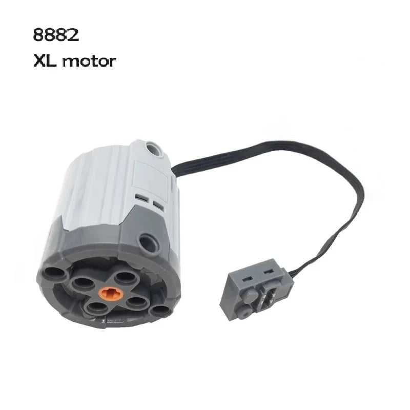 MOC Power Functions Motor Kit – IR Remote Control, Receiver, and Battery Box for Technical Building Blocks