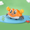 Inertial Crawling Crab Baby Sensory Toy, Cartoon Cute Toddler Interactive Montessori Walking Toy Gift for Ages 1 to 3 Years