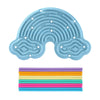 Creative Rainbow Clouds Silicone Sensory Activity Board – Double-Sided Busy Board for Color Training, Fine Motor Skills, and Fun Play