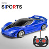 1/18 RC Car with LED Lights and 2.4G Remote Control High-Speed Drift