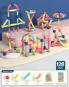 128PCS Magnetic Building Blocks Construction Set