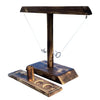 Wooden Hook Ring Toss Drinking Game - Quick-Paced Interactive Toy for Adult Party & Drinking Games