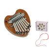8-Key Finger Thumb Piano Pendant Kalimba Marimba Musical Instrument for Toddlers Kids and Beginners