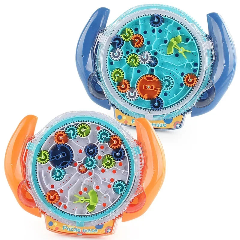 3D Creative Puzzle Maze, Magic Transparent Puzzle, Speed Cube Rolling Ball, Magic UFO Maze Toy, Stress Reliever for Children