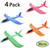Large Foam Plane Glider 36 cm (14.17 in) and 48 cm (18.9 in) Hand Throw Airplane Outdoor Kids Toy Gift
