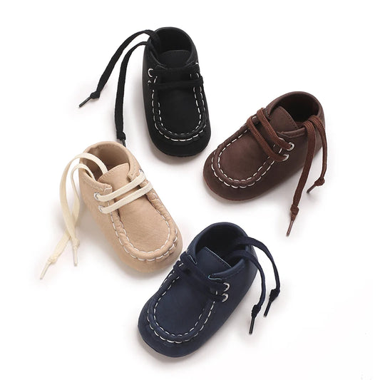 HAIZHIW Baby Canvas Classic Sports Shoes – Newborn Boys & Girls First Walkers, Anti-Slip Baby Shoes
