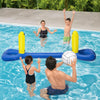 Inflatable Pool Party Float Set with Volleyball Football and Basketball for Summer Water Games