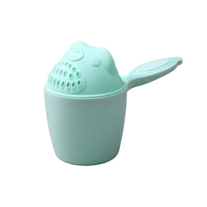 Baby Shower Toddler Shampoo Cup Cute Cartoon Baby Bath Spoons with Protect Kid Eyes Child Washing Hair Cup Kids Bathing Tool