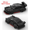 MOC Speed Racing Car Building Blocks Set — Small Studded Sports Car Garage Toy