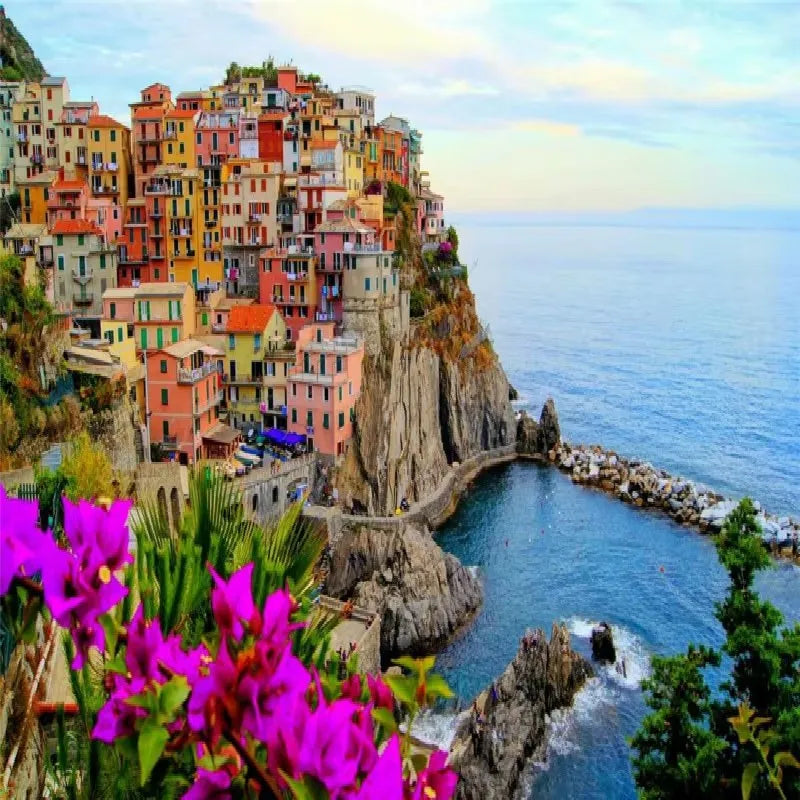 500 Pieces Jigsaw Puzzle, Various Landscape Patterns, Educational Toy for Kids, Children's Game, Christmas Gift