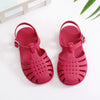 Children’s Gladiator Beach Shoes – Summer Baby Girl Sandals, Soft Non-Slip Breathable Candy Jelly Shoes for Boys, Flip-Flops