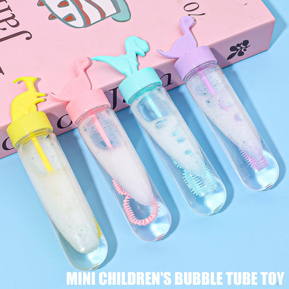 5-Pack Mini Kids Bubble Wands - Cartoon Dinosaur & Fruit Bubble Blowers, 13 x 3.5 cm (5.1 x 1.4 in) - Party Favors & Gifts