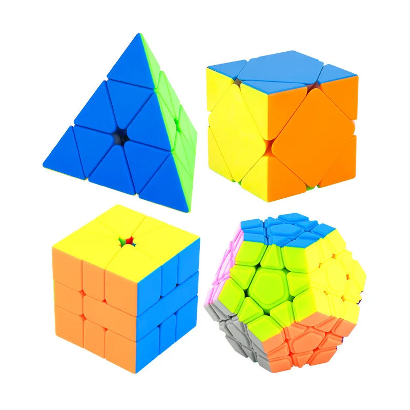 Moyu Meilong Series Magic Cube, MFJS Special-Shaped Meilong 2x2, 3x3, 4x4, 5x5 Puzzle, Pyraminx, Skewb, Cubo Magico, Kids Toy Gift