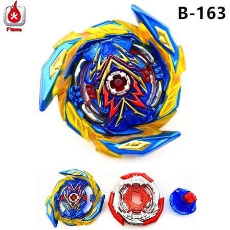 Flame B-163 Super King Booster Brave Valkyrie – Rubber Spinning Top Toy for Children