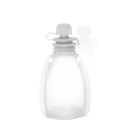 120ML BPA-Free Refillable Silicone Baby Food Bags - Reusable Squeeze Storage Containers for Toddlers & Kids
