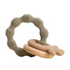 1pc Baby Teether Music Rattle - Animal Crochet Rattle, Elephant & Giraffe Wooden Ring, Babies Gym Montessori Children’s Toys