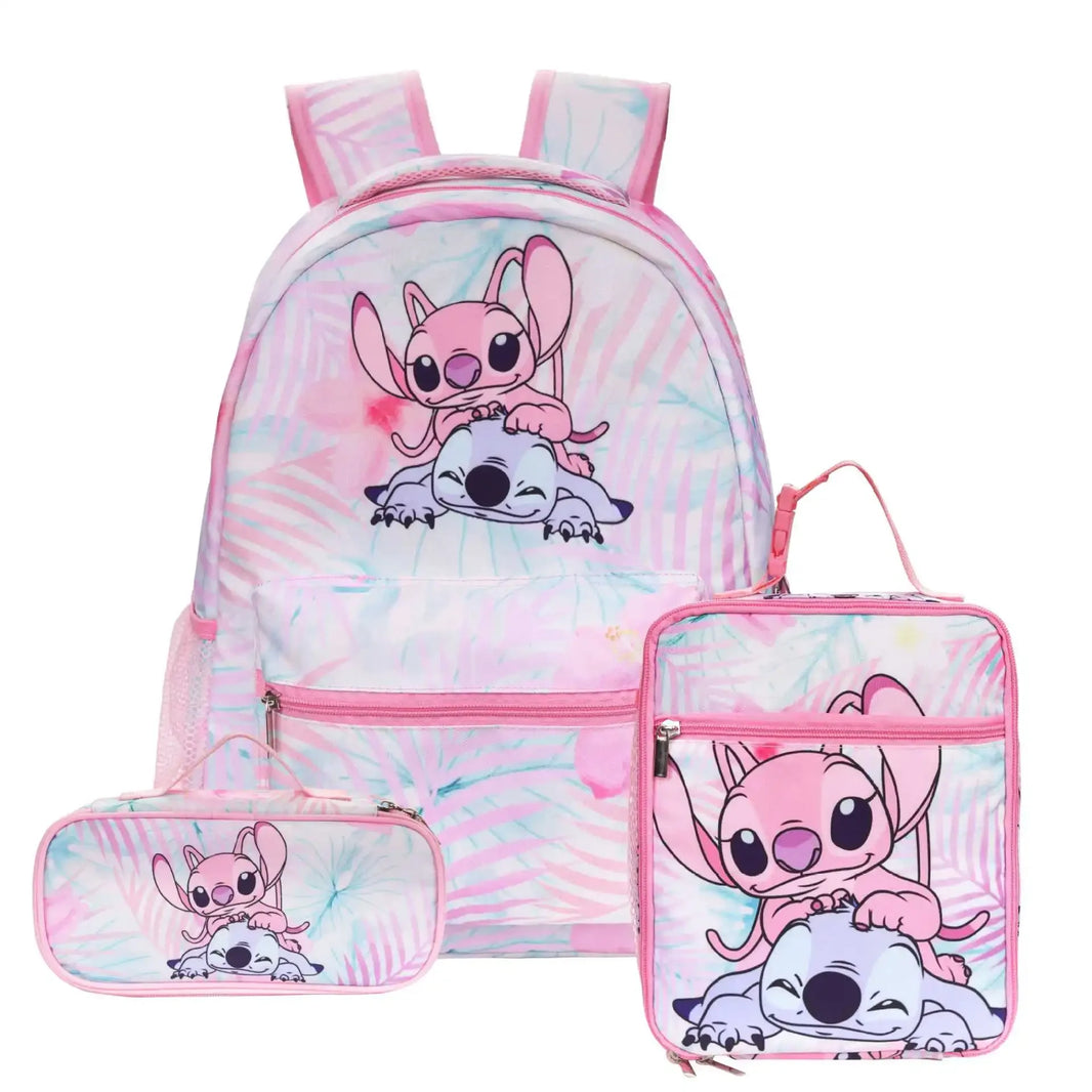 Stitch Cartoon Primary School Bag – Kawaii Backpack for Boys & Girls, Anime School Bag Mochila - Kidzy Market