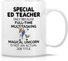 Funny "This Is What an Awesome Biology Teacher Looks Like" 11 oz (320 ml) Ceramic Coffee Mug — Inspirational Teacher Gift
