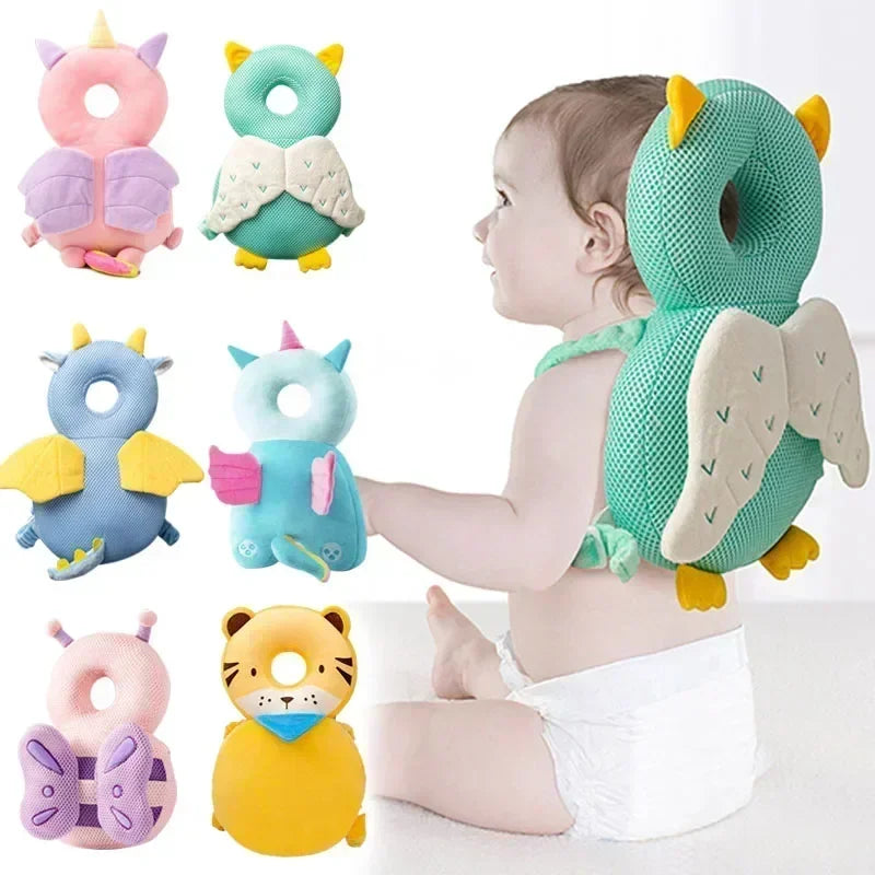 Toddler Baby Head Protector – 1-3T Angel Bee Soft Safety Cushion for Head and Back Safety