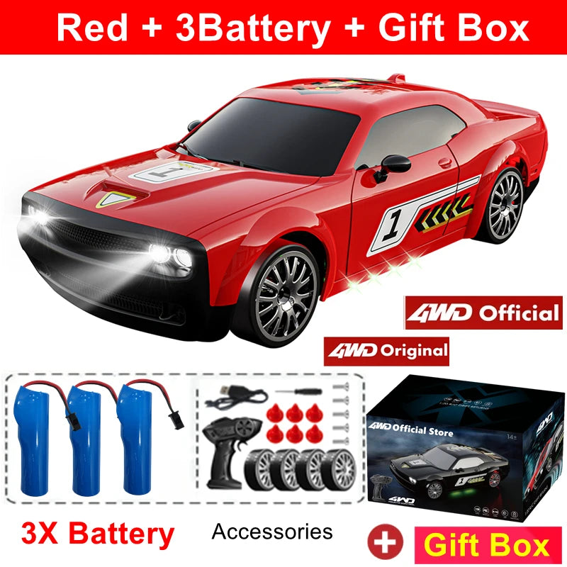 4WD Super Drift RC Truck RTR Radio GTRPRO 4x4 Racing Car AE86PRO