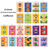 Find the Difference Game Cards Attention Training Set Reusable Educational Activity for Kids Puzzle Gift