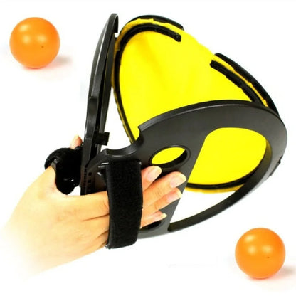 Parent-Child Catch & Throw Racket Set for Kids & Adults – 1 or 2 Pack Hand-Grip Ball Game, Outdoor Fitness Toy