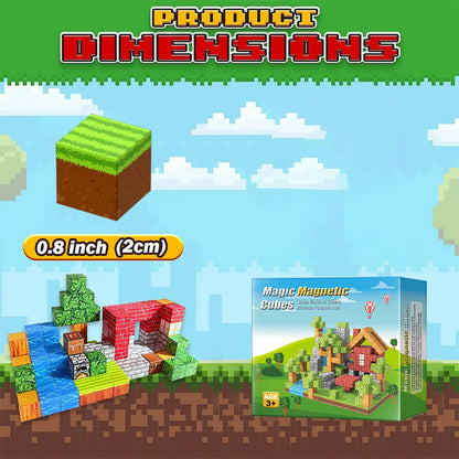 100PCS Magnetic Building Blocks STEM Construction Set for Kids