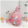 Children's Cute Dinosaur Shoulder Bag – Casual Nylon Messenger Bag, Coin Purse for Baby Girls & Boys, Small Chest Handbag for Kids - Kidzy Market