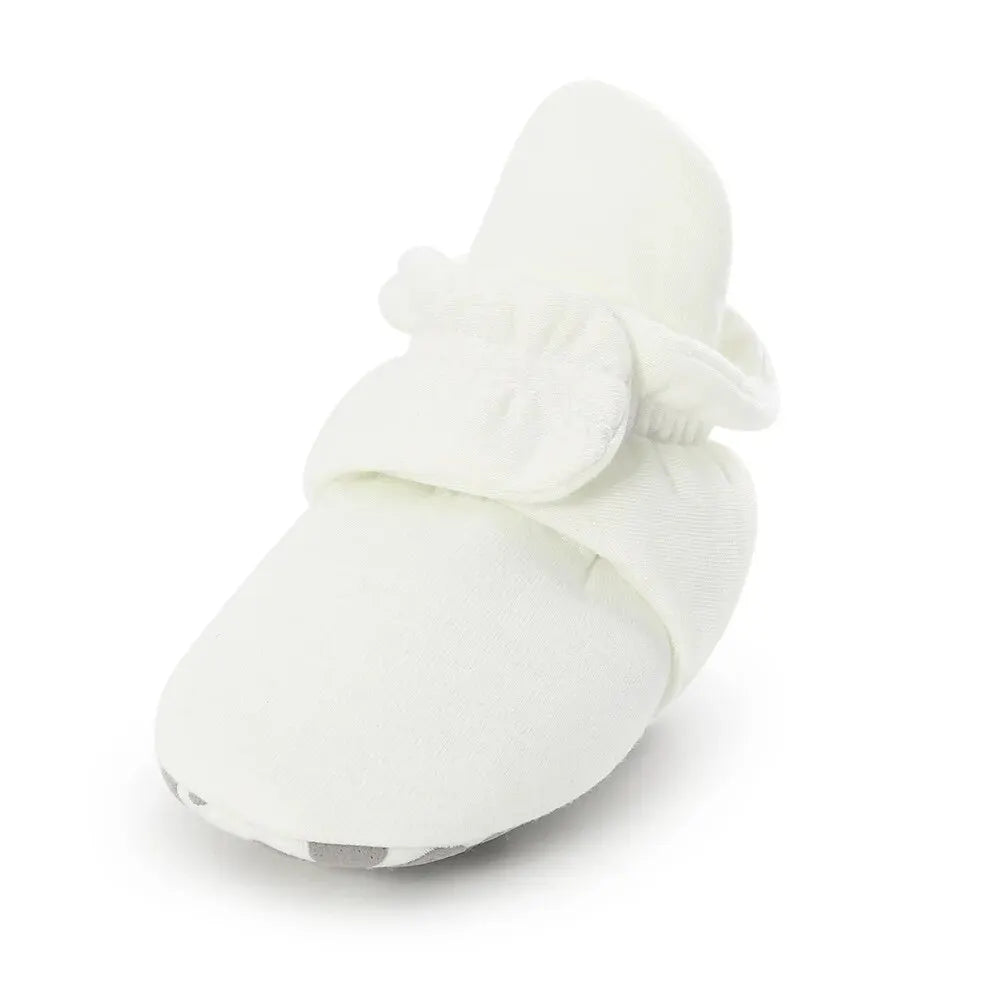 Meckior Baby Socks Shoes Star First Walkers Anti-Slip Booties for Infant Boy & Girl