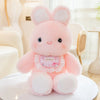 Cute Plush Animal Throw Pillow – Elephant, Rabbit, Penguin, Panda, Bear Stuffed Toy – Soft PP Cotton – 25 cm (9.84 in) & 50 cm (19.69 in)