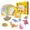 108Pcs Cartoon Origami Paper and Craft Book – DIY Handmade 3D Puzzle Animal Educational Toy for Kids