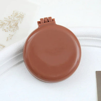 Mini Cartoon Bear Hair Brush with Mirror – Portable Massage Comb for Children, Cute Hair Comb for Kids