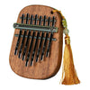 8-Key Small Wooden Kalimba Mini Thumb Piano with Tuning Hammer Retro Finger Piano Gift for Kids Beginners