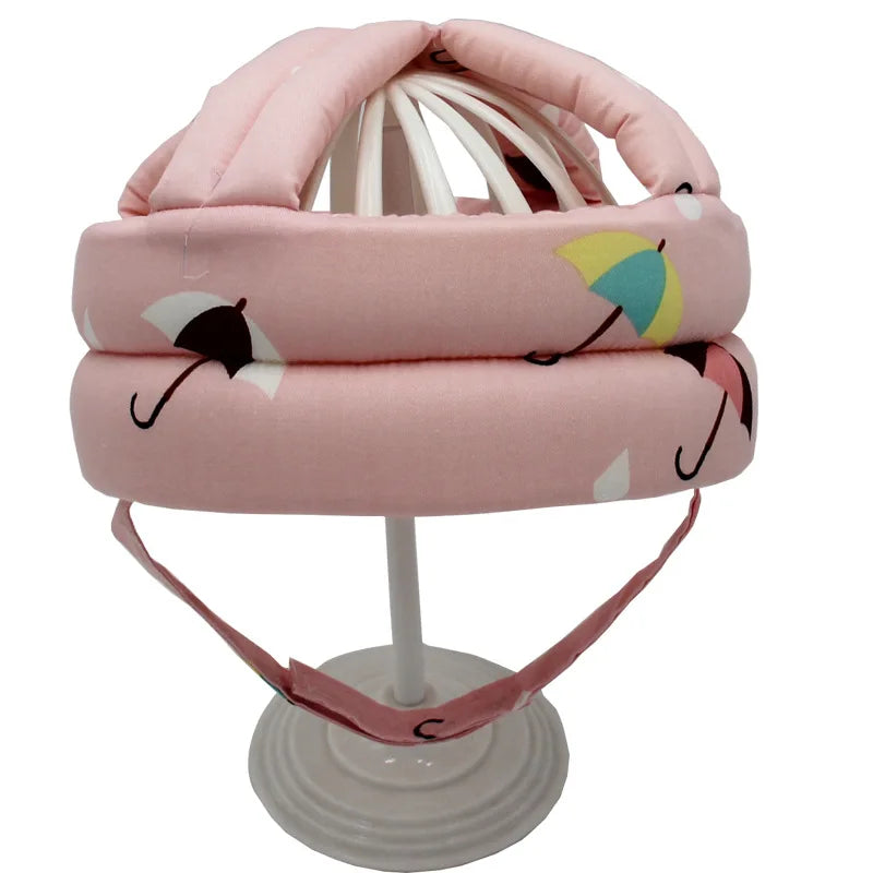 Cotton Infant Toddler Safety Helmet – Baby Head Protection Hat for Crawling, Walking, and Learning to Walk