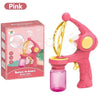 Automatic Rocket Bubble Gun for Kids – Battery-Powered Bubble Machine & Bubble Blower for Outdoor Parties & Gifts (3×AA Not Included)