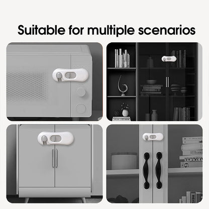 1Pc Home Refrigerator Lock Fridge Freezer Door Catch Lock Toddler Kids Child Cabinet Safety Lock for Baby Safety Child Lock