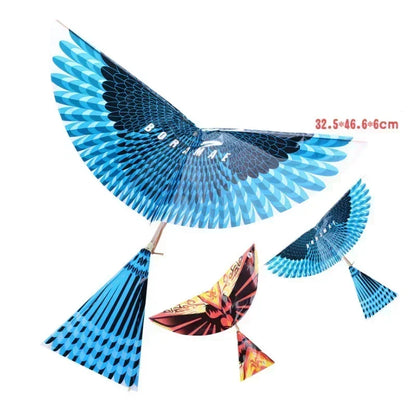 1pc New Flying Birds Kite – Elastic Rubber Band Powered, Funny Kids Toy Gift