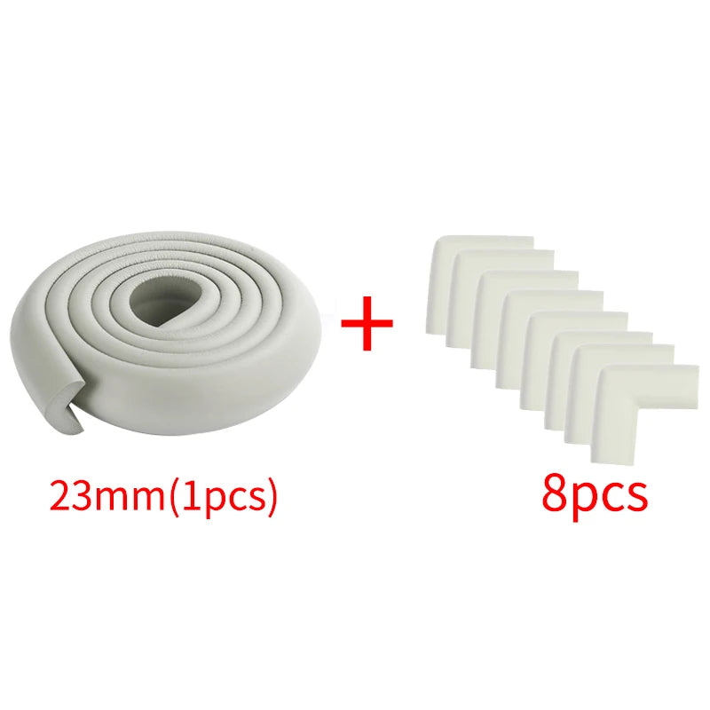 2M Baby Safety Corner Protector – Childproof Furniture Edge Guard with Adhesive Tape
