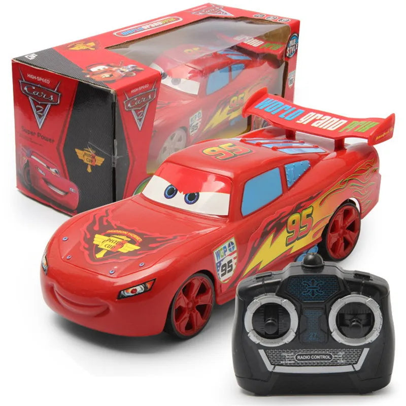 Pixar Cars 3 Lightning McQueen Spider-Man Electric Remote Control Car Toy