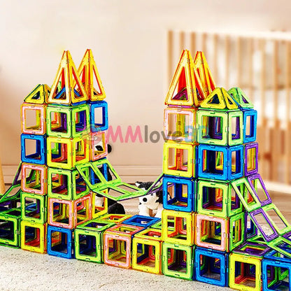 Big Size Magnetic Blocks Designer Construction Set for Kids