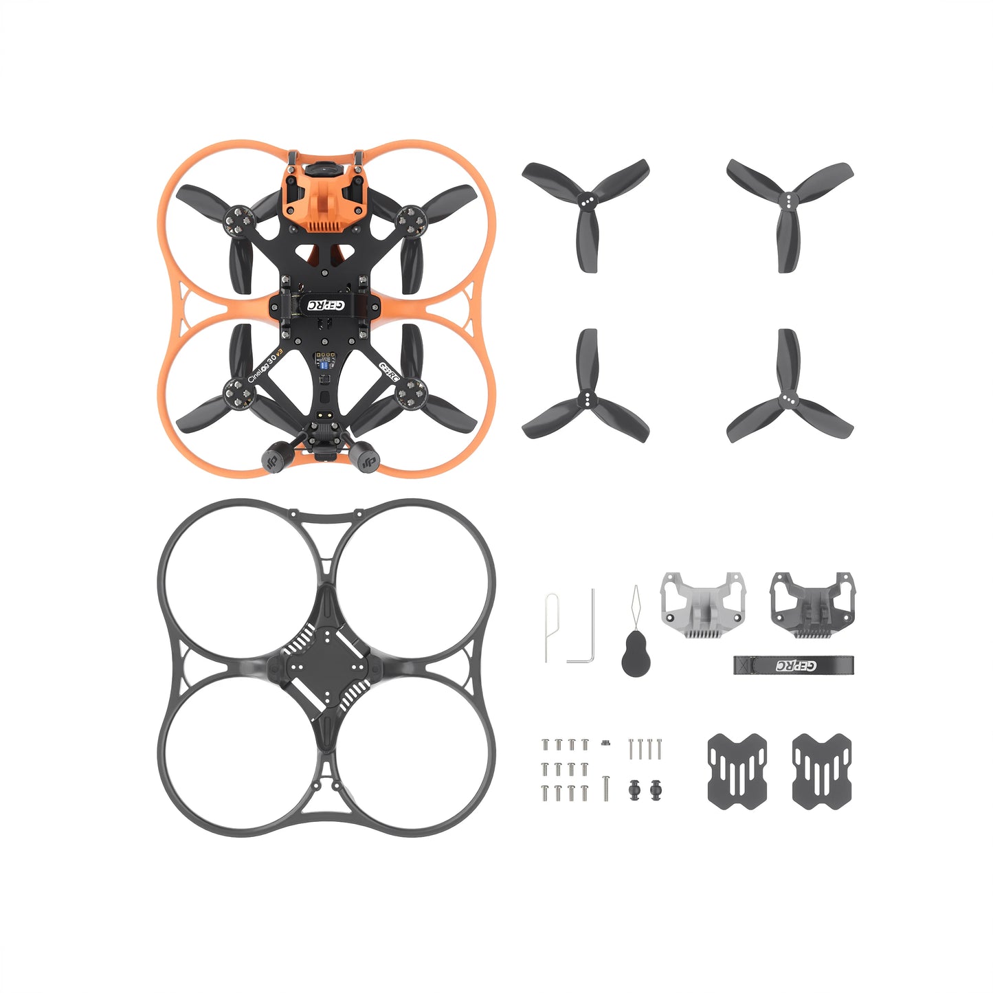 GEPRC Cinelog30 V3 FPV Quadcopter with O4 Air Unit PRO F722 45A 32Bit AIO SpeedX2 1404 3850KV LED BEC RC Freestyle Drone