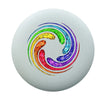 Colorful Flying Disc Frisbee - Portable Outdoor Game & Sports Toy for Kids & Adults (200mm/7.9 in & 275mm/10.8 in)