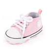 New Baby Shoes Boys Girls Classic Canvas Casual Sneakers Newborn First Walker Toddler Soft Sole Non-Slip Walking Shoes