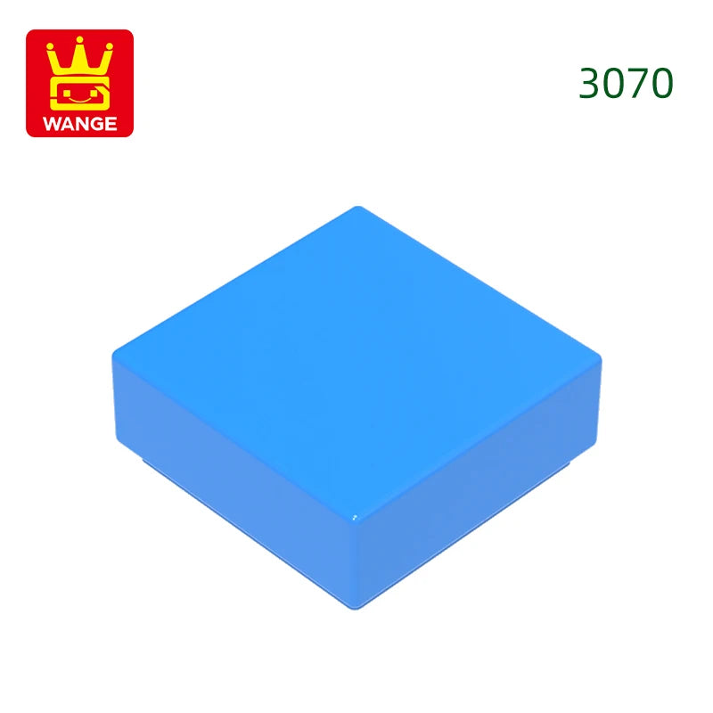 Wange 666PCS Wooden MOC Loose Parts – 1x1 Light Area Building Blocks, DIY Toy Assembly Set for Children, Compatible with Bricks, Gift with Storage Box
