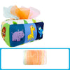 Montessori Baby Carrot Harvest Pull Toy for Toddlers - Motor Skills Training Tissue Box Game