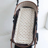 Cartoon Bear Baby Stroller Seat Cushion Thick Cotton Pad 34 x 74 cm (13.4 x 29.1 in) with Shoulder Strap