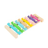 Wooden 8-Tone Multicolor Xylophone – Musical Instrument Toy for Babies and Kids, Early Learning Sound and Rhythm Toy